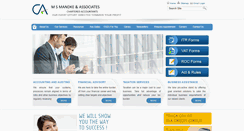 Desktop Screenshot of msmca.com